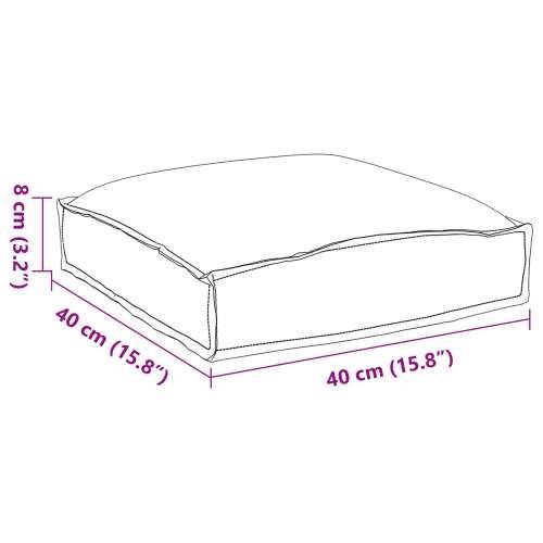jastučići za palete za sjedenje 4 kom Royal Blue 40x40x8 cm Oxford tkanina Cijena
