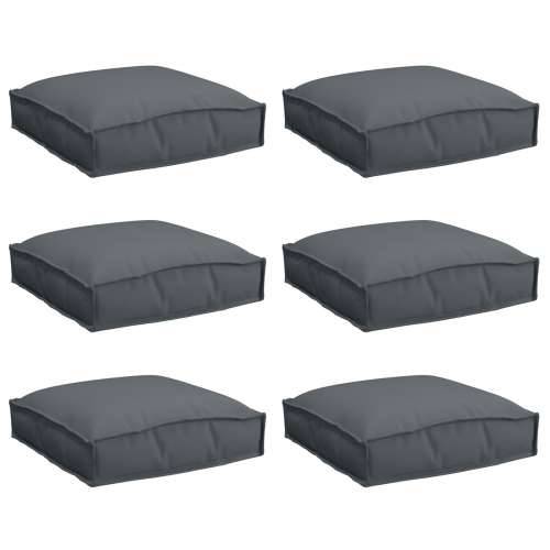 jastuci za palete za sjedenje 6 kom Antracit 40x40x8 cm Oxford tkanina Cijena