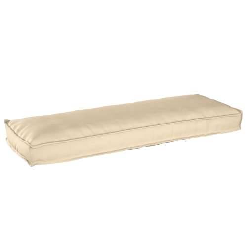 jastuk za palete za klupu bež 120x40x8 cm Oxford tkanina Cijena