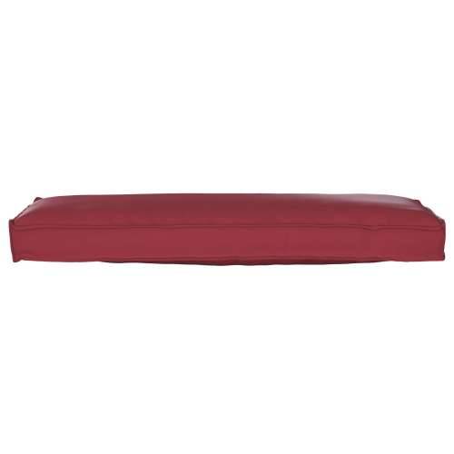 jastučić za palete u crvenoj boji 120x40x8 cm Oxford tkanina Cijena