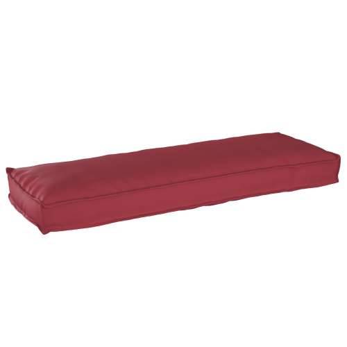 jastučić za palete u crvenoj boji 120x40x8 cm Oxford tkanina Cijena