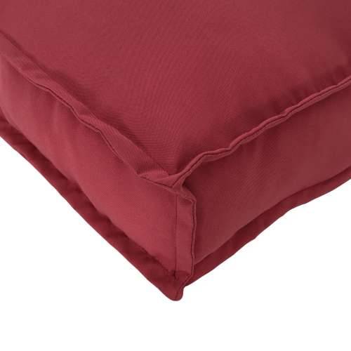 jastučić za palete u crvenoj boji 120x40x8 cm Oxford tkanina Cijena