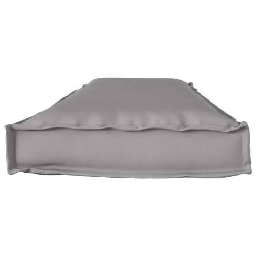 Jastučić za paletu za klupu sivi 140x40x8 cm Oxford tkanina Cijena