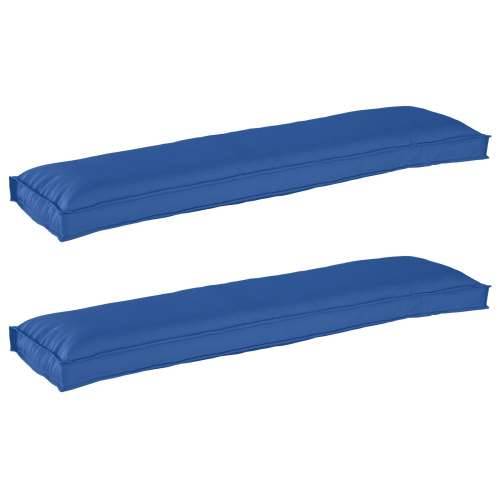 Jastučići za klupu 2 kom Royal plava 150x40x8 cm Oxford tkanina Cijena