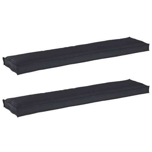 Jastuci za paletu za klupu 2 kom Crna 180x40x8 cm Oxford tkanina Cijena
