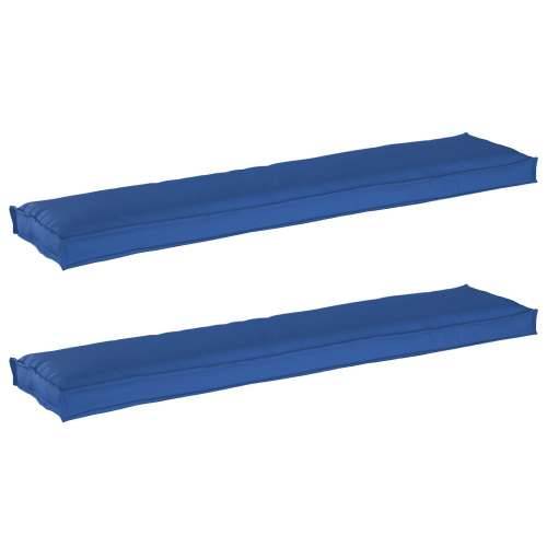 Jastučići za klupu 2 kom Royal Blue 180x40x8 cm Oxford tkanina Cijena