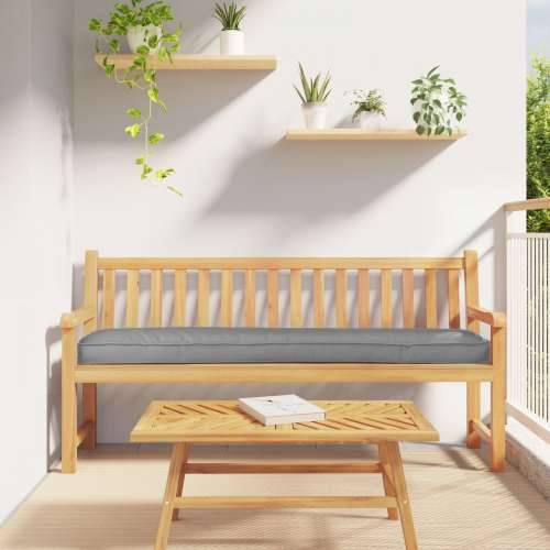jastučići za palete za klupu 2 kom Sivi 200x40x8 cm Oxford tkanina Cijena