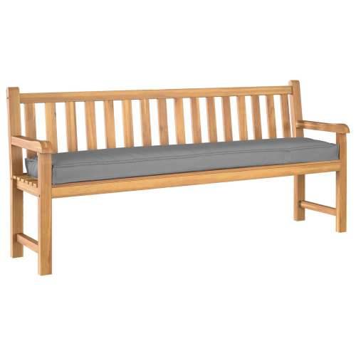 jastučići za palete za klupu 2 kom Sivi 200x40x8 cm Oxford tkanina Cijena