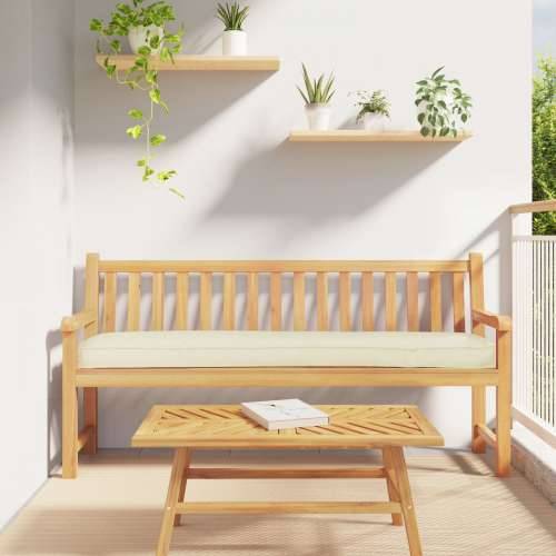 jastučići za klupu 2 kom Krem 200x40x8 cm Oxford tkanina Cijena