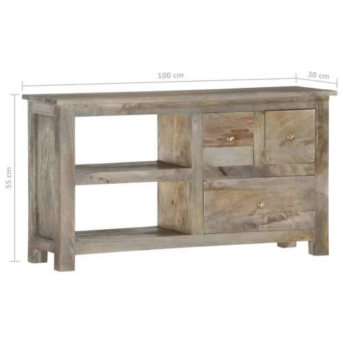 TV ormarić 100x30x55 cm puno drvo manga Cijena