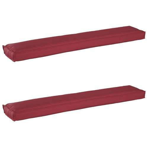 jastučići za klupu 2 kom Bordo 200x40x8 cm Oxford tkanina Cijena