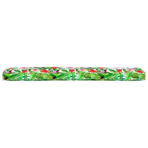 jastučići za palete za klupe 2 kom Tropska džungla 200x40x8 cm Oxford tkanina Cijena