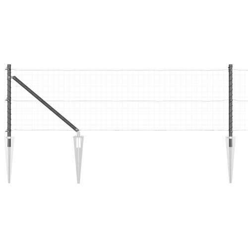Stupovi za ograde s šiljkom 13 kom Ø32 mm 80 cm Galvanizirani čelik Cijena