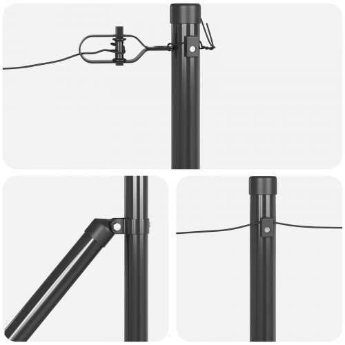 Stupovi za ograde s šiljkom 13 kom Ø32 mm 80 cm Galvanizirani čelik Cijena
