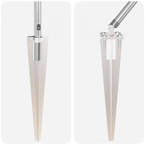 Stupovi ograde s klinom 13 kom Ø32 mm 60 cm Galvanizirani čelik Cijena