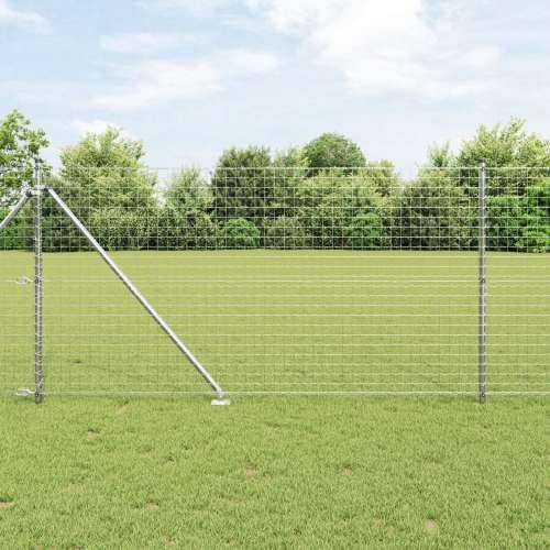 Stupovi ograde sa šiljkom 13 kom Ø32 mm 160 cm Galvanizirani čelik Cijena