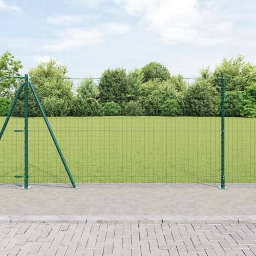 Ograde s postovima s osnovnim pločama 7 kom Ø32mm 68,5cm Galvanizirani čelik Cijena