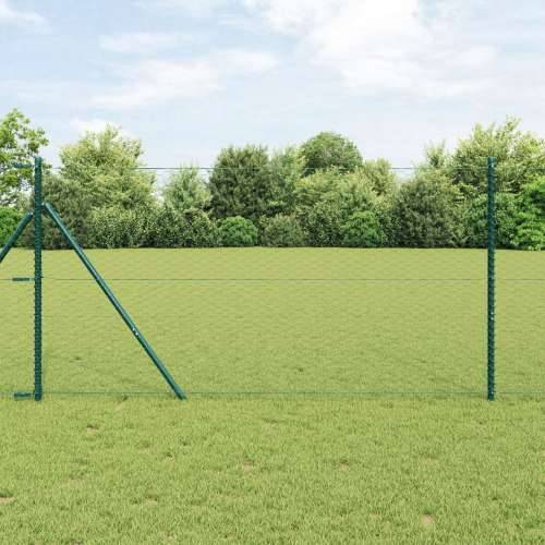 Hexagonalna Ograda Zelena 1.4x10 m Čelik Cijena