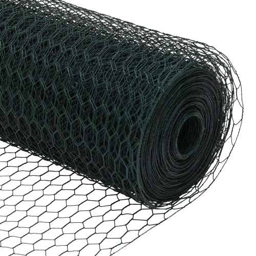 Hexagonalna ograda zelena 1.5x10 m čelik Cijena