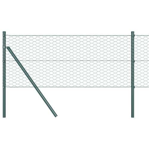 Heksagonalna ograda Zelena 0.4x25 m Čelik Cijena