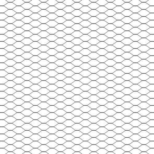 Hexagonalna ograda Siva 1.4x25 m Čelik Cijena