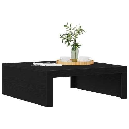 Stol za kavu od crnog hrasta - 100x100x35 cm, izrađen od inženjerskog drva Cijena