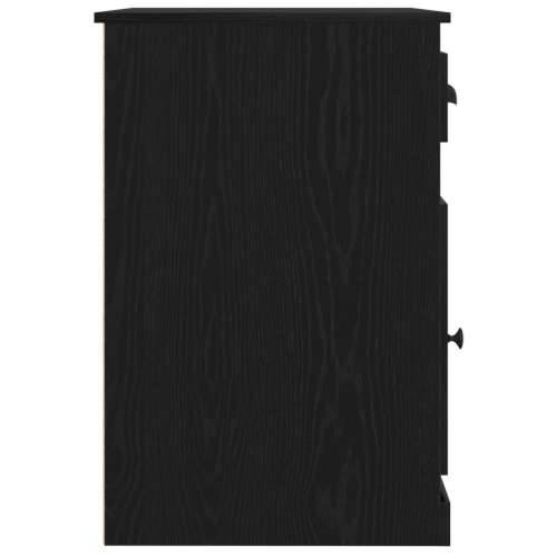 Stol s pohranom Crni hrast 50x115x75 cm Obrađeno drvo Cijena
