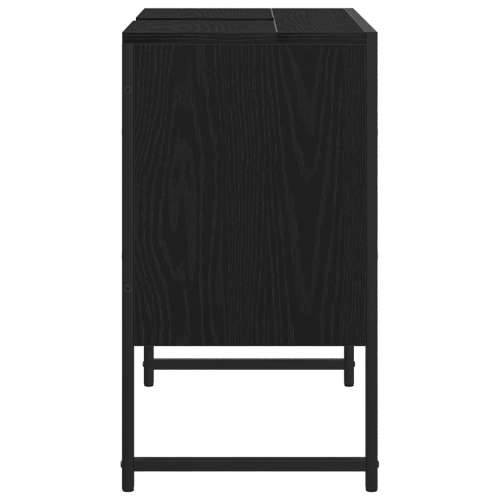 Kupaonski ormar za sudoper Crni hrast 60x33x60 cm Konstruirano drvo Cijena