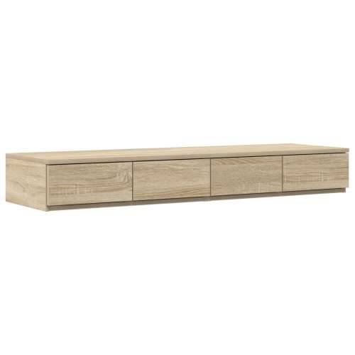 noćni ormarić Sonoma hrast 120x36.5x16.5 cm konstruirano drvo Cijena