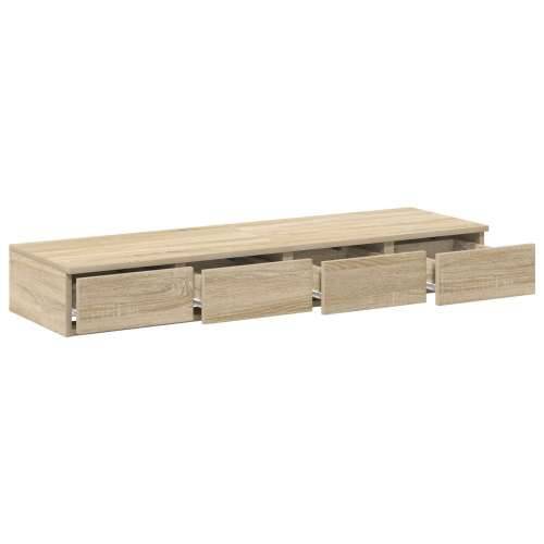noćni ormarić Sonoma hrast 120x36.5x16.5 cm konstruirano drvo Cijena