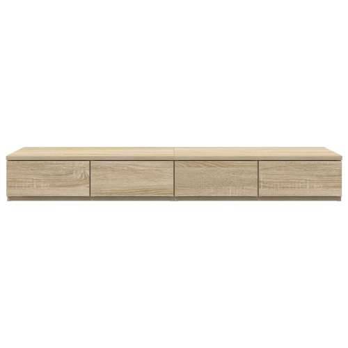 noćni ormarić Sonoma hrast 120x36.5x16.5 cm konstruirano drvo Cijena