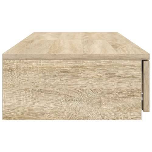 noćni ormarić Sonoma hrast 120x36.5x16.5 cm konstruirano drvo Cijena