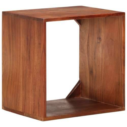 Zidna polica 40 x 30 x 40 cm od masivnog bagremovog drva Cijena