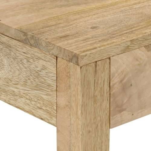 Konzolni stol 110 x 30 x 75 cm masivno izbijeljeno drvo manga Cijena