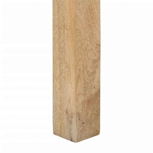 Konzolni stol 110 x 30 x 75 cm masivno izbijeljeno drvo manga Cijena