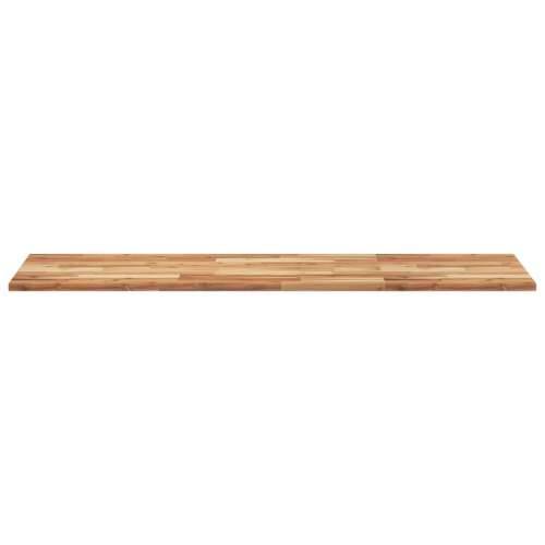 Stolna ploča 120x50x2 cm pravokutna od masivnog drva bagrema - Uljni premaz 120 x 50 x 2 cm 1 Cijena