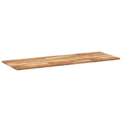 Stolna ploča 120x50x2 cm pravokutna od masivnog drva bagrema - Uljni premaz 120 x 50 x 2 cm 1 Cijena
