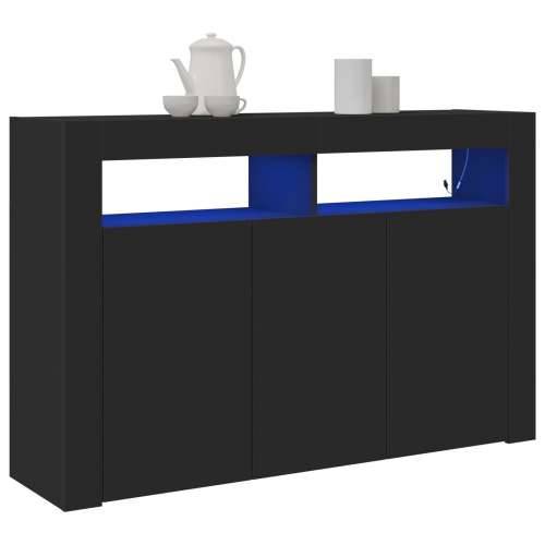 Sideboard Crni Inženjersko drvo 116 x 30 x 75 cm Sideboard Cijena
