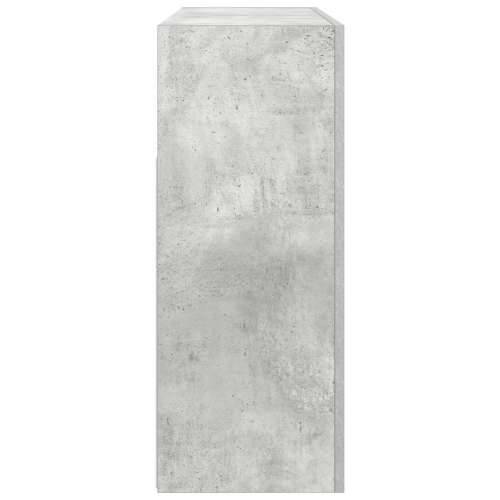 Sideboard Sivi beton Inženjersko drvo 116 x 30 x 75 cm Pravokutni Cijena