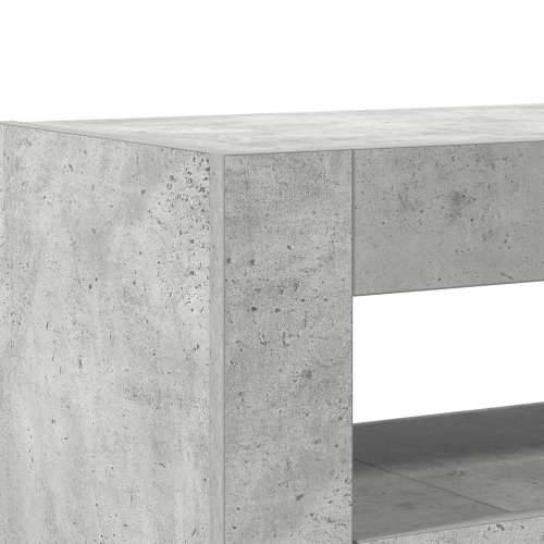 Sideboard Sivi beton Inženjersko drvo 116 x 30 x 75 cm Pravokutni Cijena
