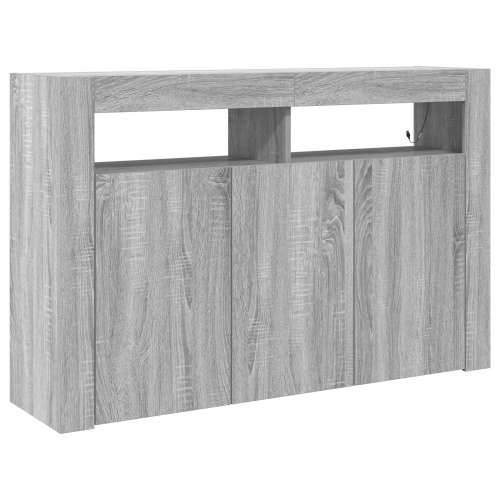 Sideboard Siva sonoma Inženjersko drvo 116 x 30 x 75 cm Sideboard Cijena