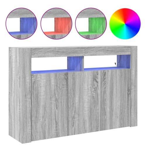Sideboard Siva sonoma Inženjersko drvo 116 x 30 x 75 cm Sideboard Cijena