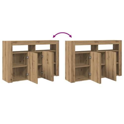 Sideboard Artizanski hrast Inženjersko drvo 116 x 30 x 75 cm Cijena