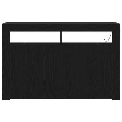 Sideboard Crni hrast Inženjersko drvo 116 x 30 x 75 cm Cijena