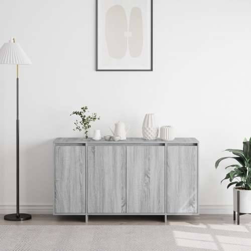 Siva komoda Siva Sonoma Konstruirano drvo 135 x 41 x 75 cm Cijena