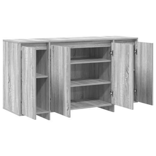 Siva komoda Siva Sonoma Konstruirano drvo 135 x 41 x 75 cm Cijena