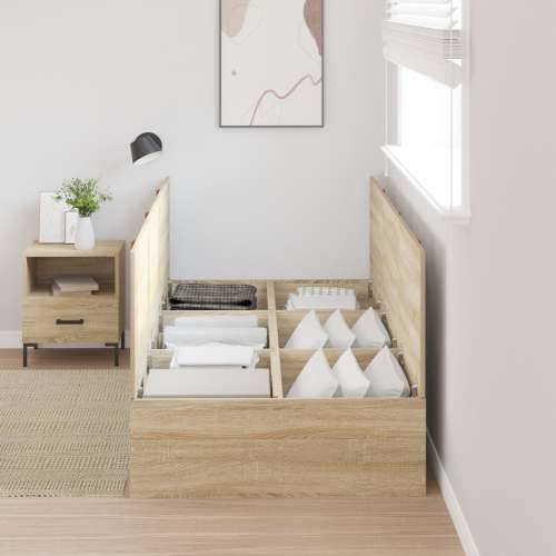 Krevetna podloga Sonoma hrast 90x190 cm Cijena