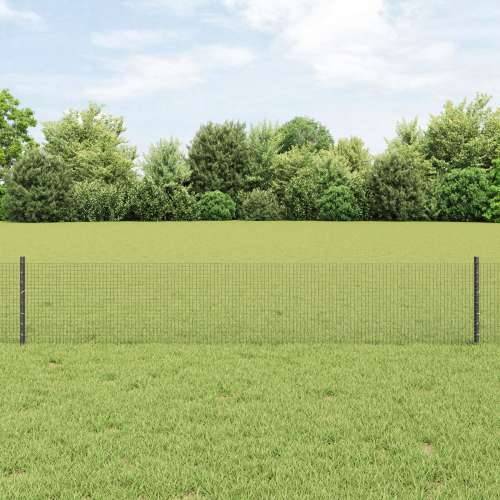 Zavarena žičana ograda s 22 U stubovima siva 0.4x50 m čelik Cijena