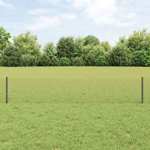 zavarena žičana ograda s 22 U stubova siva 0.4x50 m Čelik Cijena