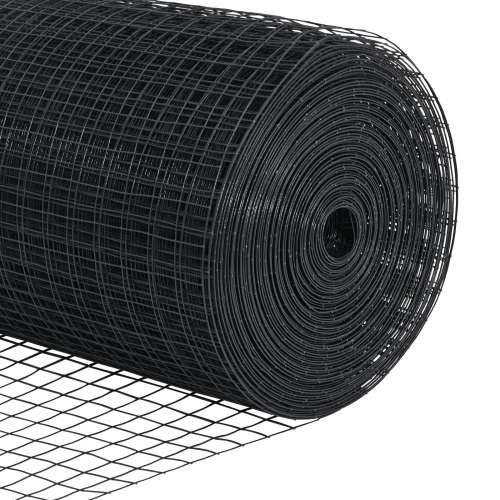 zavarena žičana ograda s 22 U stuba siva 0.8x50 m čelik Cijena